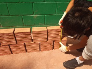 Imagem da notícia - Projeto do Programa Ciência na Escola utiliza cálculos matemáticos na construção de paredes