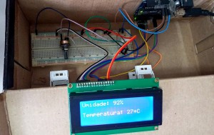 Imagem da notícia - Projeto do Programa Ciência na Escola constrói aparelho para monitorar temperatura e umidade do ar em tempo real