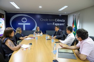 Imagem da notícia - Fapeam recebe representantes do Conselho Municipal de Gestão Estratégica da Prefeitura de Manaus