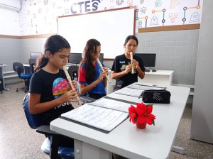 Imagem da notícia - Governo do Estado apoia projeto de ensino de conceitos musicais e flauta doce para alunos da rede pública