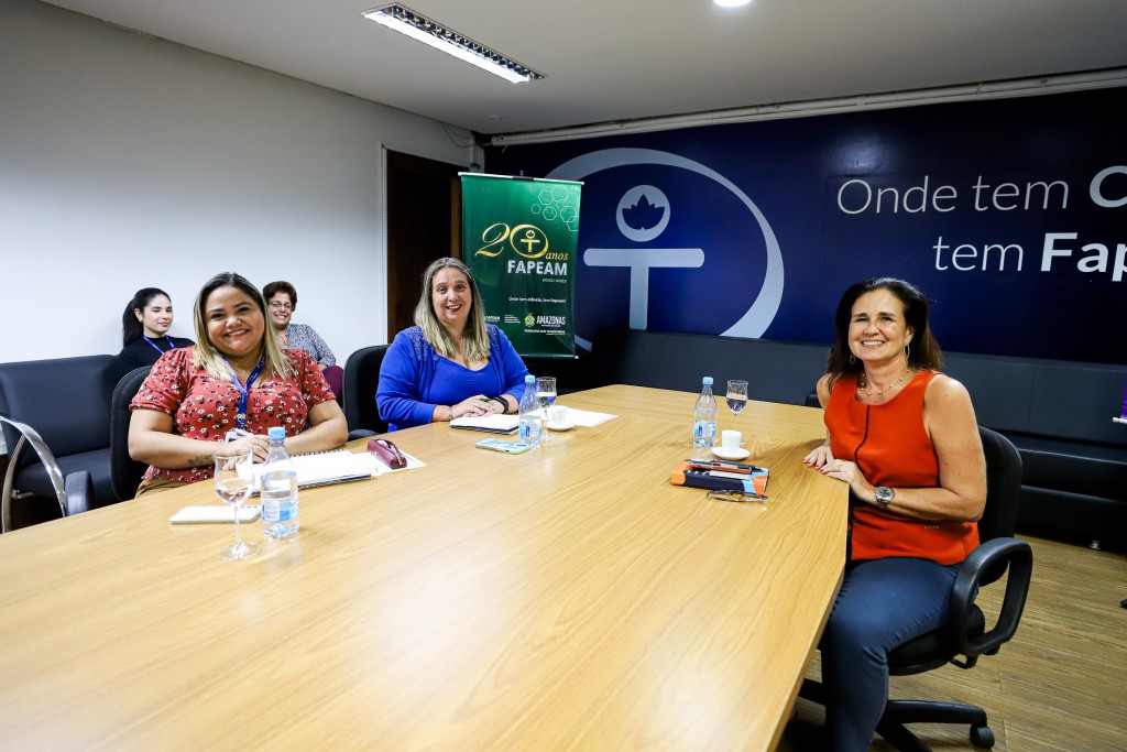 10.07.2023 -  FAPEAM REÚNE COM CÂMARA PORTUGUESA DE COMÉRCIO NO AM - ÉRICO XAVIER
