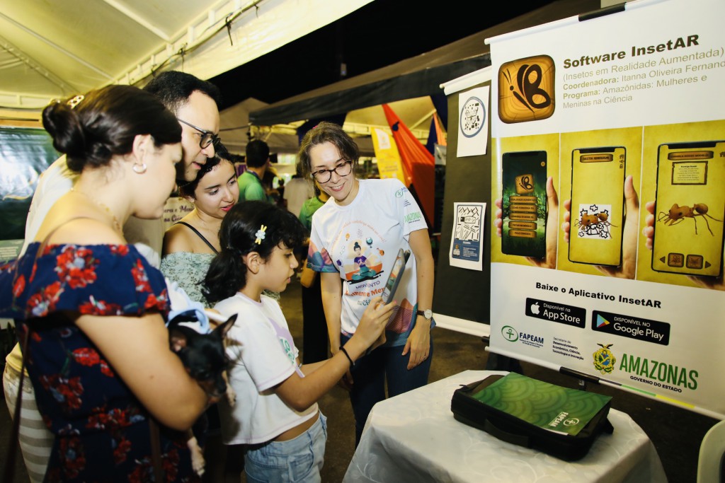Fapeam-InsetAR é um software desenvolvido por pesquisadoras do Inpa- Fotos-Érico Xavier-Fapeam