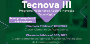 Imagem da notícia - Fapeam prorroga o prazo de inscrição para o Tecnova III