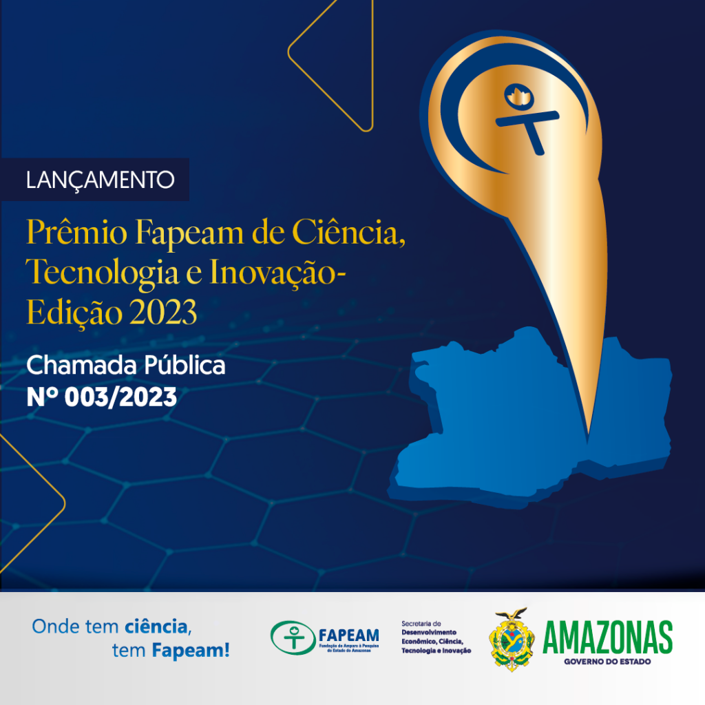 Card Prêmio Fapeam de CT&I 2023