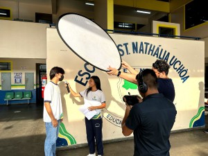 Imagem da notícia - Produção audiovisual sobre conscientização ambiental em escola de Manaus tem apoio do Governo do Amazonas