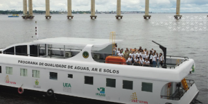 Imagem da notícia - Com apoio da Fapeam, 4ª Expedição de Monitoramento da Qualidade das Águas do Rio Negro é lançada