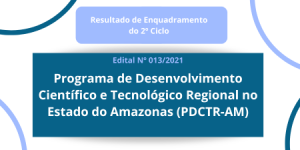 Imagem da notícia - Fapeam divulga resultado de enquadramento do 2º Ciclo do PDCTR/AM