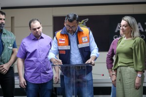 Imagem da notícia - Governador Wilson Lima instala comitê de enfrentamento à estiagem e decreta situação de emergência em 20 municípios