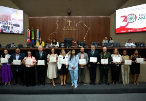 Imagem da notícia - Fapeam recebe homenagem pela parceria e fomento a projetos da Fiocruz Amazônia na Aleam