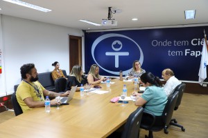 Imagem da notícia - Fapeam recebe visita do diretor INDT para falar sobre revista técnico-científica
