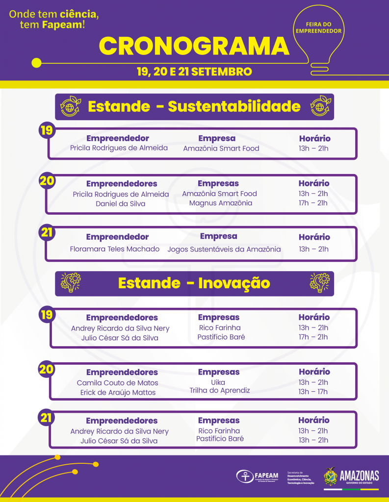 CRONOGRAMA SEBRAE