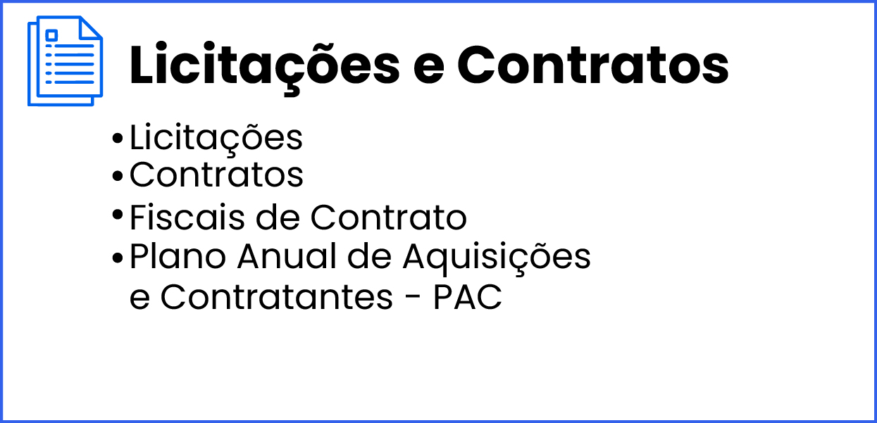 Licitações e Contratos