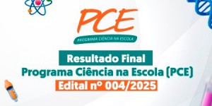 Imagem da notícia - Fapeam divulga resultado final do Programa Ciência na Escola