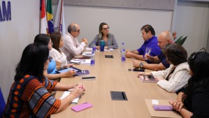 Imagem da notícia - Fapeam recebe representantes da Fundação Dr. Thomas
