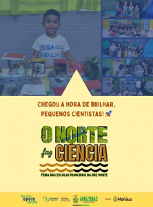 Imagem da notícia - Governo do Amazonas apoia projeto ‘O Norte Faz Ciência’ que será realizado em mais de 70 escolas em Manaus