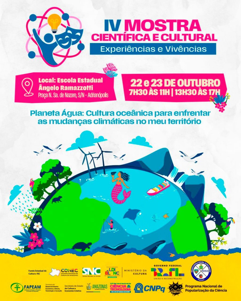 FAPEAM Fapeam apoia Mostra Científica e Cultural na Escola Estadual Ângelo Ramazzotti
