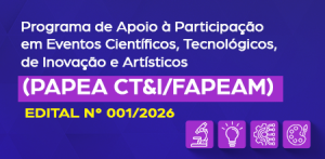 Imagem da notícia - Fapeam está com inscrições abertas para o Papea CT&I